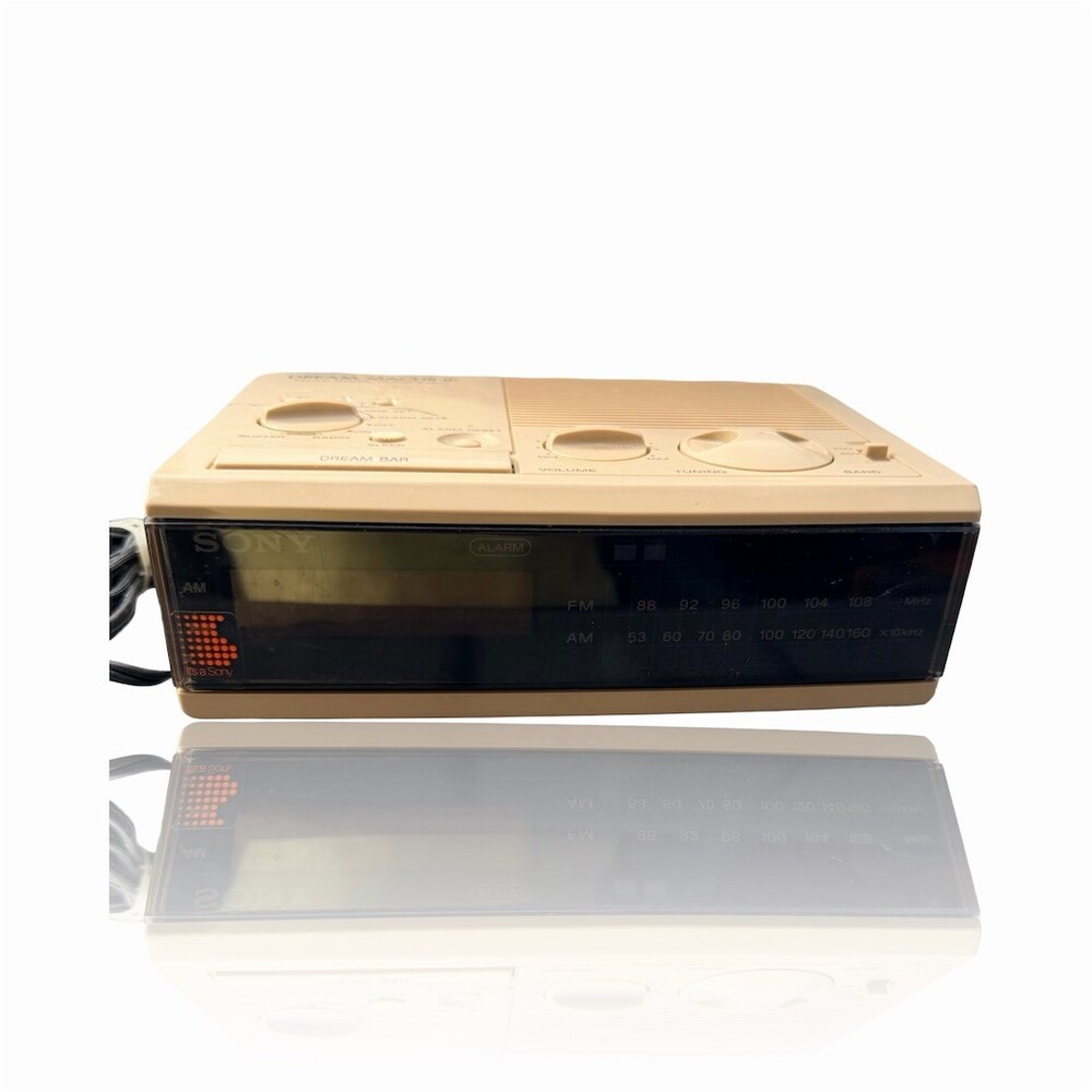 Sony Dream Machine AM/FM Digital Alarm Clock Radio Snooze Sleep Timer: Vintage